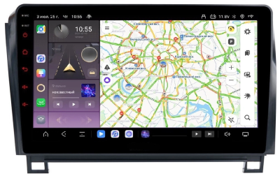 Carmedia OL-1688-PH-1010-12256-TS20 Штатная магнитола для Toyota Tundra XK50 2007-2013, Sequoia XK60 2007-2022 на Android 13 c 12GB, DSP, 4G