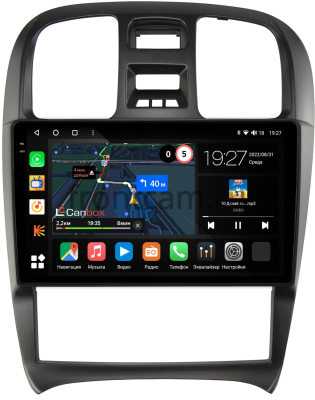 Штатная магнитола Hyundai Sonata 4 (EF) 2001-2012 (левый руль) Canbox M-Line 2K 4179-9-268 на Android 10 (4G-SIM, 4/64, DSP, QLed)