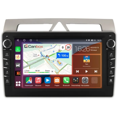 Штатная магнитола Kia Picanto 2007-2011 Canbox H-Line 7833-9-572 на Android 10 (4G-SIM, 4/64, DSP, IPS) С крутилками