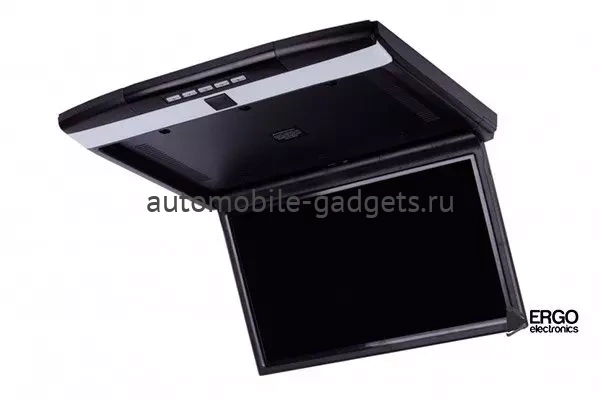Автомобильный потолочный монитор 17.3" со встроенным медиаплеером ERGO ER17S (FullHD 1920x1080) черный