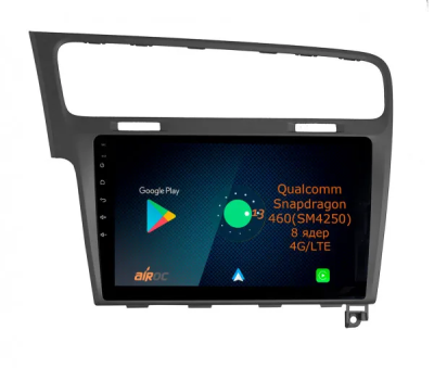 Штатная магнитола Airoc AQ-3715G для Volkswagen Golf 7 grey