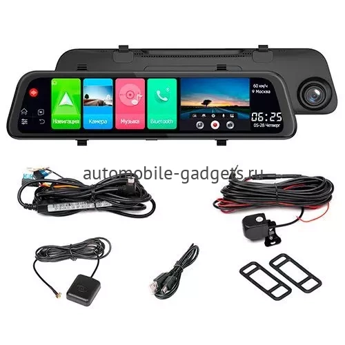 Blackview GX12 зеркало-регистратор c 2-я камерами на  Android 8.1