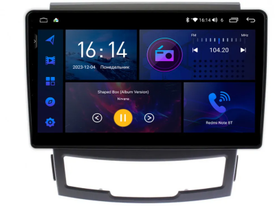 Airoc 2K RI-4011 штатная магнитола для SsangYong Actyon 2, Korando 3 2010-2013 на Android 12 с 8GB, DSP, 4G