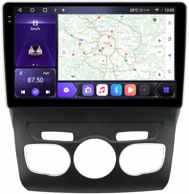 Carmedia OL-1933-PH-1010-6128-2K-TS20 Штатная магнитола для Citroen C4/DS4 2010+ на Android 13 c 6GB, DSP, 4G