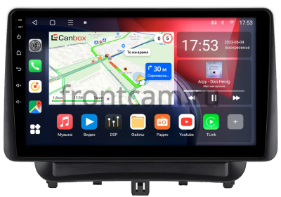 Штатная магнитола Ford Courier 2018-2024 Canbox L-Line 4169-9-1794 на Android 10 (4G-SIM, 2/32, TS18, DSP, QLed)