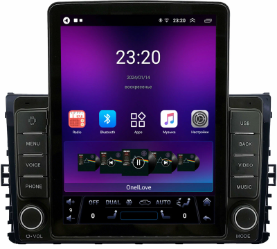 Штатная магнитола Canbox GT095-9299 для Skoda Kamiq 2018-2024 на Android 10 (QLed, 2/32, DSP, CarPlay)