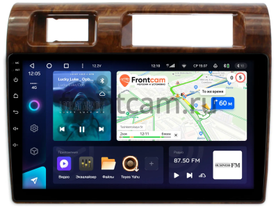 Штатное головное устройство Toyota Land Cruiser 70 2007-2022 (дерево) Teyes CC3L 4/64 9 дюймов RM-9-1121 на Android 10 (4G-SIM, DSP, IPS)