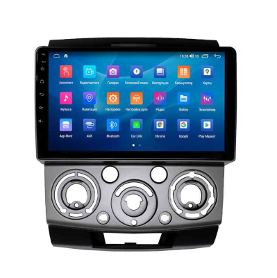 Магнитола для Ford Ranger 2006-2010/Mazda BT-50 2006-2010 Parafar на Андроид 12.0 PF090LUX1RGu