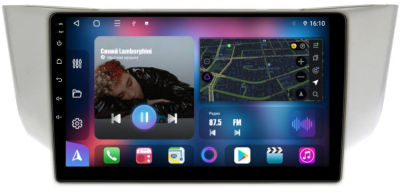 FarCar S500 TM3221M штатная магнитола для Toyota Harrier XU30 2003-2013, Lexus RX 2003-2009 (монохром сверху) на Android 14 c 2Gb, DSP, 4G