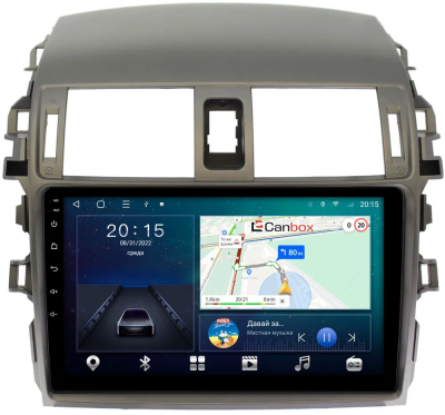 Штатная магнитола Canbox L-Line 4169-9061 для Toyota Corolla (E150) 2006-2013 на Android 10 (4G-SIM, 2/32, TS18, DSP, QLed)