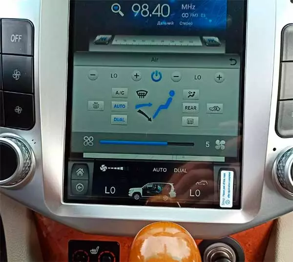 Carmedia ZF-1278S-GE ("Тесла-стиль") штатная магнитола для Lexus RX (2003-2008), Toyota Harrier (2003-2013) на Android 13 c 8GB, DSP, 4G