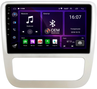 Штатная магнитола Volkswagen Scirocco 2008-2014 (для авто с ручным климатом) Canbox RS9-1243 1.5/32 Android 10 (IPS, DSP, CarPlay)