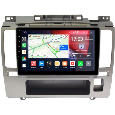Штатная магнитола Nissan Tiida Latio 2004-2013 (серая, правый руль) Canbox Logic-i3 5737-9-209 на Android 11 (4G-SIM, 6/128, DSP, 360, QLed)