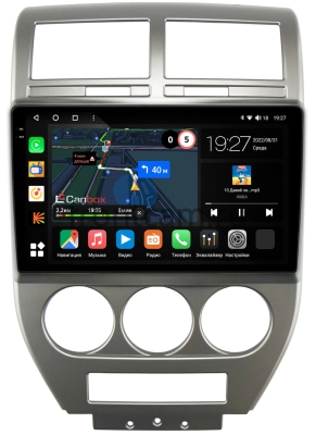 Штатная магнитола Canbox M-Line 2K 4178-10-328 для Jeep Compass, Liberty (Patriot) 2006-2010 на Android 10 (4G-SIM, 4/64, DSP, QLed)