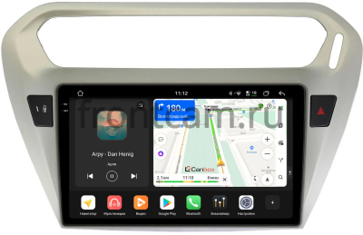Штатная магнитола Citroen C-Elysee 2012-2024 Canbox PRO-Line 2K 4254-9118 на Android 13 (4G-SIM, 12/256, DSP, QLed)