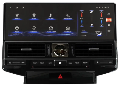 Carmedia ZH-T1602X Штатная магнитола для Toyota LC 200 (2007-2015) (высокие комплектации) на Android 12 c 8GB, DSP, 4G