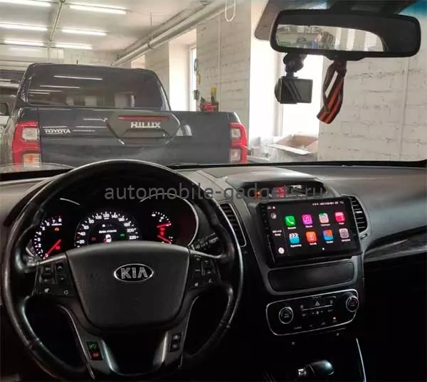 FarCar SD855-8/128-1218/224M штатная магнитола для Kia Sorento 2012+ (макс. комплектации Premium и Prestige) на Android 14 c 8Gb, DSP, 4G