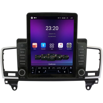 Штатная магнитола Mercedes GL-klasse (X166), ML-klasse (W166) 2011-2016 Canbox GTR095-9395 на Android 10 (QLed, 4/64, DSP, CarPlay)