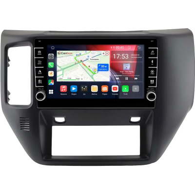 Штатная магнитола Canbox BGTR9-0897 для Nissan Patrol (Y61) 2004-2010 (черная, матовая) на Android 10.1 (IPS, DSP, CarPlay)