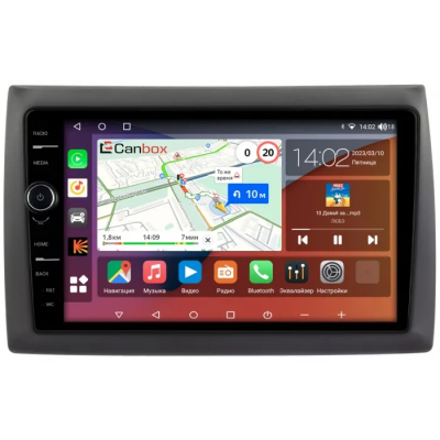 Штатная магнитола Canbox H-Line 7844-9138 для Fiat Stilo 2001-2007 на Android 10 (4G-SIM, 6/128, DSP, QLed)