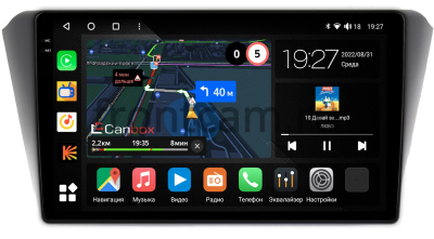 Штатная магнитола Subaru Exiga 2008-2018 Canbox M-Line 2K 4179-9-742 на Android 10 (4G-SIM, 4/64, DSP, QLed)