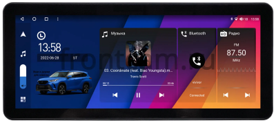 Canbox GT1231 12.3 дюйма на Android 10 (CarPlay, 2/32, DSP, QLed) Audi Style