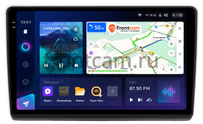 Штатное головное устройство Ford Edge 2007-2010 Teyes CC3 2K 6/128 10.36 дюймов RM-10-1425 на Android 10 (4G-SIM, DSP, QLed)