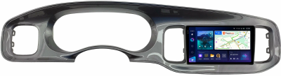 Штатное головное устройство Teyes CC3 2K 360 6/128 9.5 дюймов RM-9-2200 для Dodge Charger 7 2010-2014 (глянцевая, серая) на Android 10 (4G-SIM, DSP, QLed)