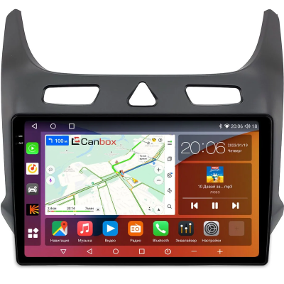 Штатная магнитола Canbox Logic-i3 2K 5724-10-0126 для Chevrolet Cobalt 2 2011-2024 (черная) на Android 11 (4G-SIM, 4/64, DSP, 360, QLed)