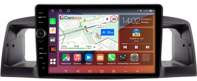 Штатная магнитола BYD F3 2005-2013 Canbox H-Line 7844-9076 на Android 10 (4G-SIM, 6/128, DSP, QLed)