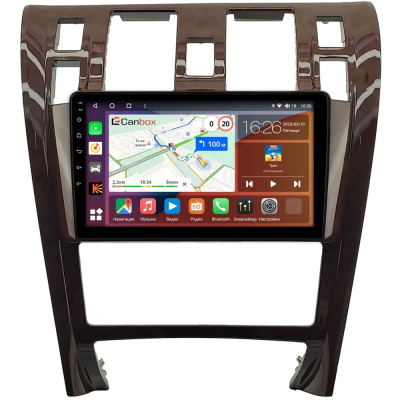 Штатная магнитола Canbox H-Line 4166-9-0302 для Hyundai Terracan 2001-2007 (под дерево) на Android 10 (4G-SIM, 4/32, DSP, QLed)