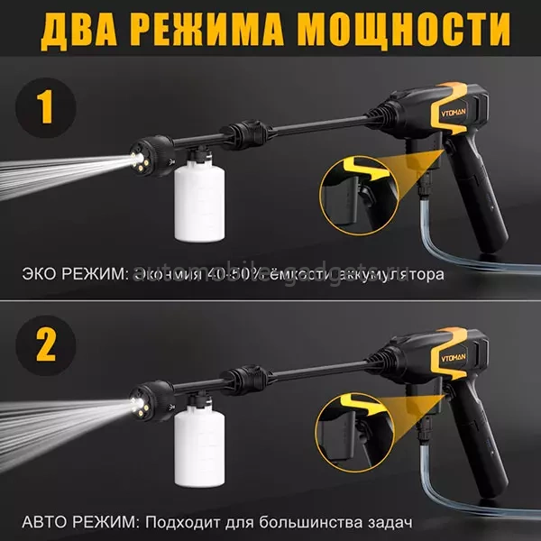 Полный комплект мойка высокого давления VTOMAN ToolCore V32 + ПЗУ Полный комплект мойка высокого давления VTOMAN ToolCore V32 + ПЗУ