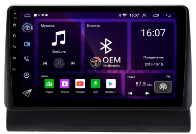 Штатная магнитола Fiat Fiorino 3 2007-2024 Canbox RS9-1564 1.5/32 на Android 10 (IPS, DSP, CarPlay)