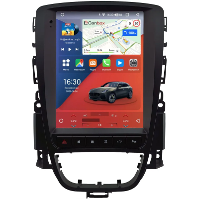 Штатное головное устройство Opel Astra J 2009-2018 Canbox PRO-Line (Tesla style) 9.7 дюймов 4/64 7881-1312-9 на Android 13 (4G-SIM, DSP, QLed)