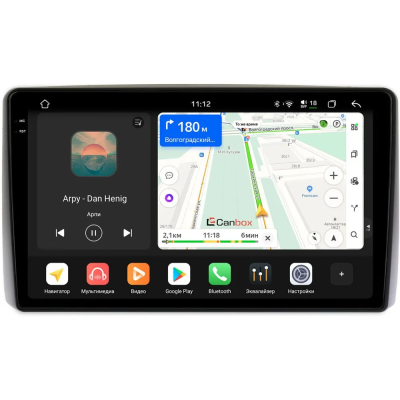 Штатная магнитола Toyota Noah 2 (R70), Voxy 2 (R70) 2007-2013 Canbox PRO-Line 2K 4257-10-246 на Android 13 (4G-SIM, 4/64, DSP, QLed)