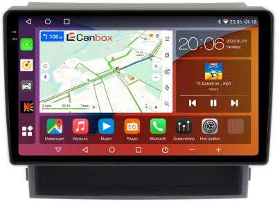 Штатная магнитола Toyota Alphard 2, Vellfire 2008-2015 Тип2 Canbox EVO 2K 5832-10-1168 на Android 14 (4G-SIM, 16/512, DSP, QLed, AI, 360)