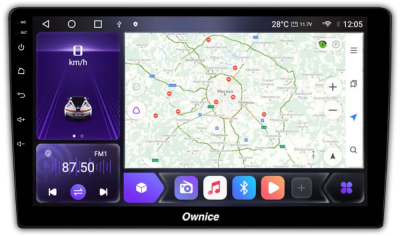 Carmedia SF-9309-I штатная магнитола для Citroen, Peugeot, Fiat, Toyota на Android 10 c 2GB, DSP, 4G