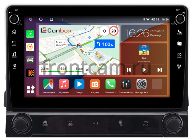 Штатная магнитола Honda UR-V, Avancier 2 2016-2025 Canbox H-Line 7803-9-2144 на Android 10 (4G-SIM, 4/64, DSP, IPS) С крутилками