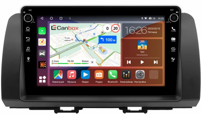 Штатная магнитола Canbox H-Line 7803-9-0963 для Toyota bB 2 2005-2016 (черная) на Android 10 (4G-SIM, 4/64, DSP, IPS) С крутилками