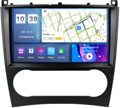 Магнитола для Mercedes-Benz C-class W203 2005-2009, G-class W463 2008-2012, CLC CL203 2008-2011 Parafar на Андроид 12.0 PF206RGx