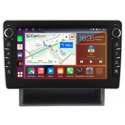 Штатная магнитола Nissan Cube 2 (Z11) 2002-2008 Canbox H-Line 7836-10-1113 на Android 10 (4G-SIM, 4/32, DSP, QLed) С крутилками