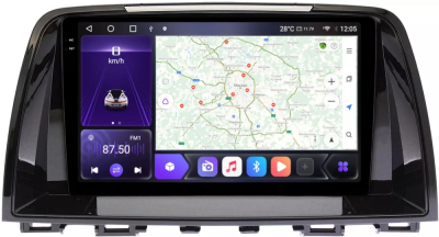 Carmedia OL-9580-MKD-9509-2K-12512-D7 Штатная магнитола для Mazda 6 2012-2014 на Android 13 c 12GB, DSP, 4G