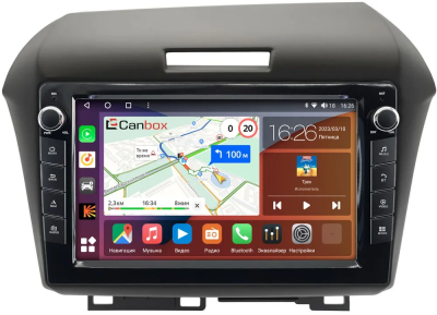 Штатная магнитола Honda Jade 2015-2020 (правый руль) Canbox H-Line 7824-9-2318 на Android 10 (4G-SIM, 6/128, DSP, IPS) С крутилками