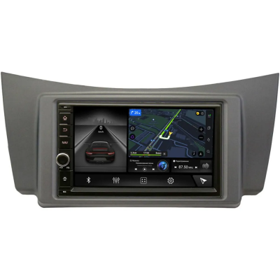 Магнитола в штатное место 2 din Lifan Smily I (320) 2008-2014 Canbox H-Line 5604-RP-LF320-25 на Android 10 (4G-SIM, 6/128, DSP, IPS) С крутилкой