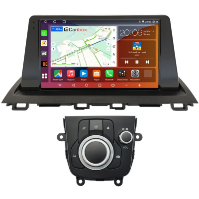 Штатная магнитола Mazda 3 (BM), Axela 3 2013-2019 Canbox EVO 2K 5815-9-781 на Android 14 (4G-SIM, 6/128, DSP, QLed, AI, 360)