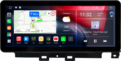 Штатная магнитола Alfa Romeo Stelvio 2016-2025 12.3 дюйма Canbox GTR1231-0393 на Android 10 (CarPlay, 4/64, DSP, QLed) Audi Style