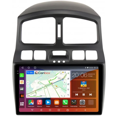 Штатная магнитола Hyundai Santa Fe 2000-2006, Santa Fe (Classic) 2007-2013 Canbox H-Line 2K 4184-9-223 на Android 10 (4G-SIM, 6/128, DSP, QLed)