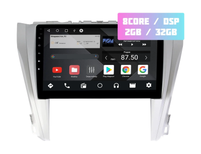 Штатная магнитола Toyota Camry 2015 - 2018 Wide Media MT1027QT-2/32 для любой комплектации авто