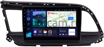 Штатное головное устройство Teyes CC3L 4/64 9 дюймов RM-9207 для Hyundai Elantra 6 (AD) 2018-2020 (черная) на Android 10 (4G-SIM, DSP, IPS)