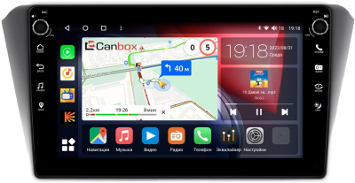 Штатная магнитола Subaru Exiga 2008-2018 Canbox M-Line 7801-9-742 на Android 10 (4G-SIM, 2/32, DSP, IPS) С крутилками